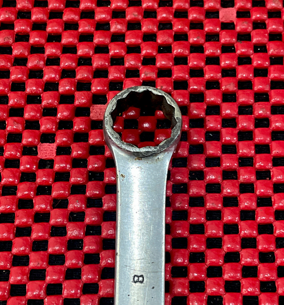 Snap-On Tools OEX200 SAE 5/8 open end box end Wrench used chrome Made In USA N4