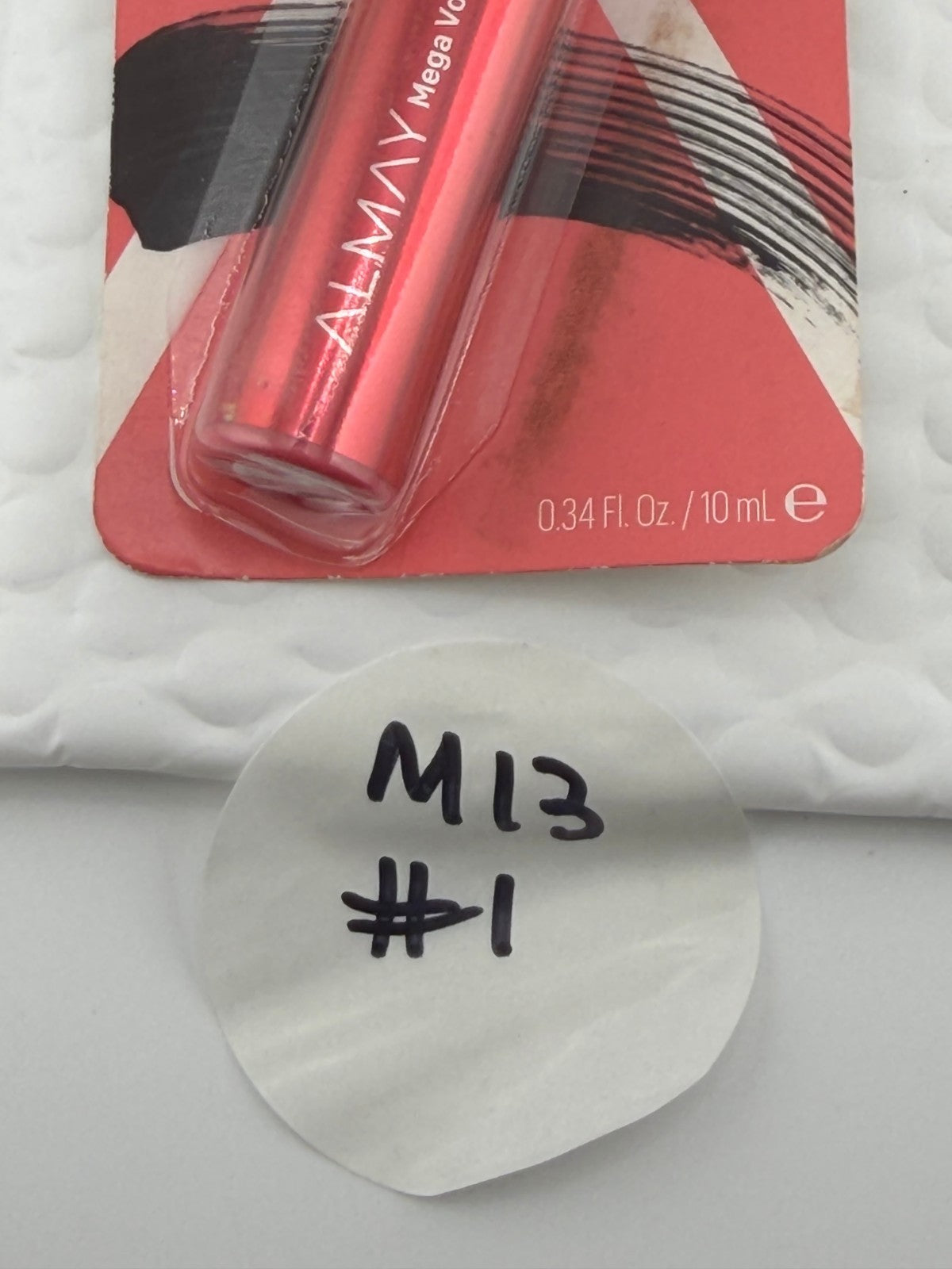 Almay Whole Lotta Lash Mega Volume Waterproof Mascara 040 Black Noir- 0.34 fl oz