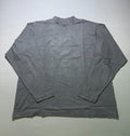 Yeezy YZY Gap Long Sleeve Shirt Men's Large Gray Crew Neck Streetwear Modern