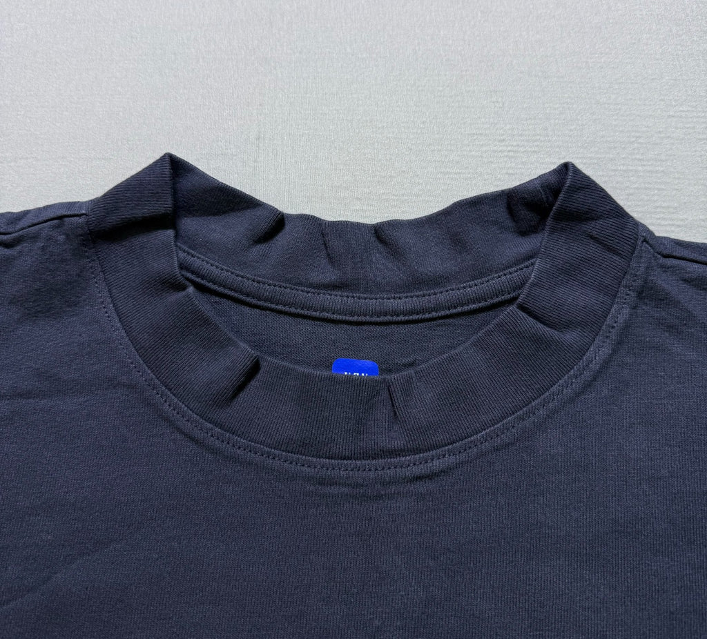 Yeezy YZY Gap Long Sleeve Shirt Men's XL Blue Crew Neck Streetwear Modern