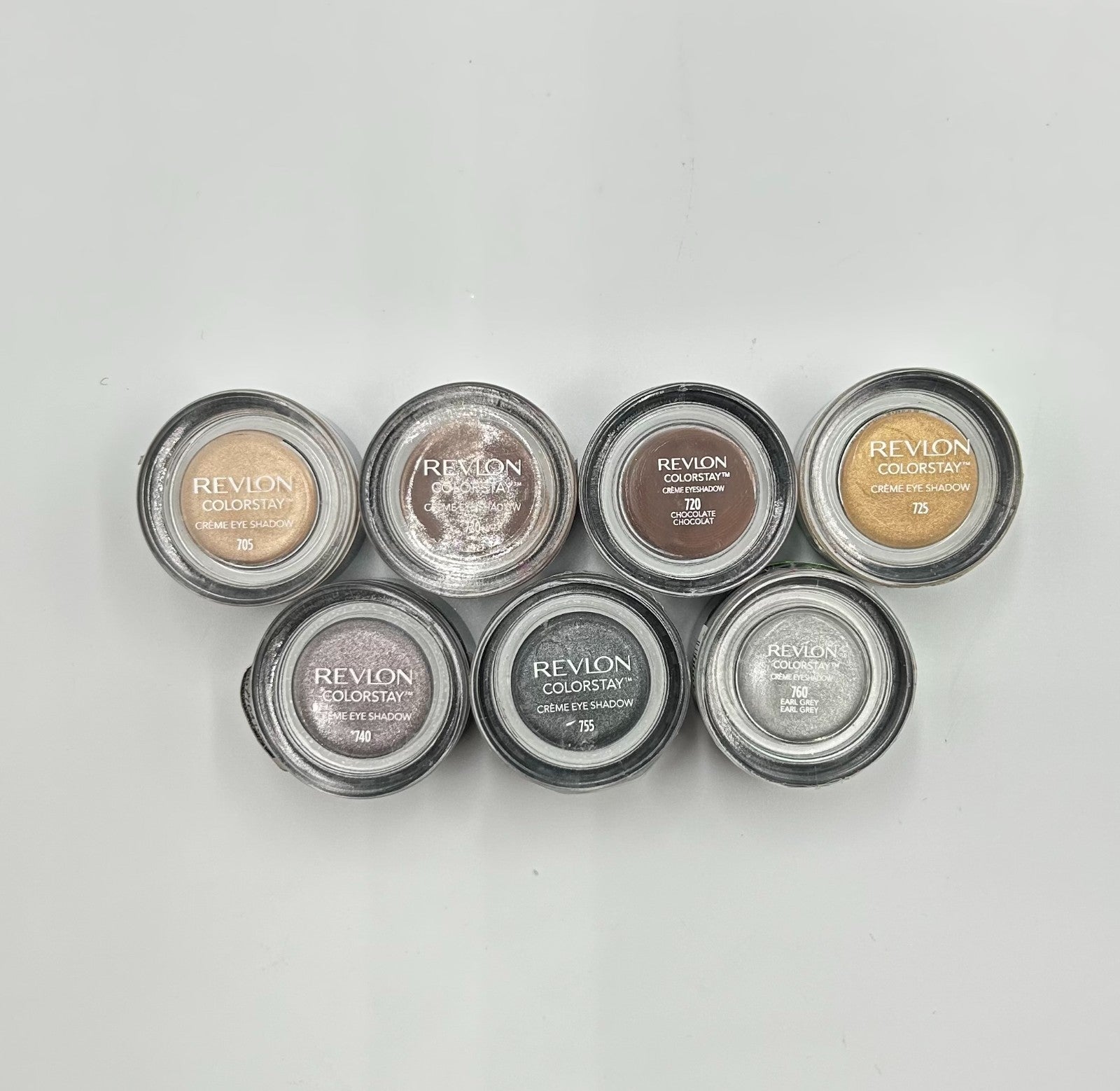 NEW Revlon ColorStay Creme Eye Shadow Long Lasting Multi-Shade - Lot of 7