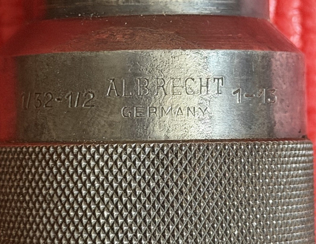 Albrecht Keyless Drill Chuck 1/32" - 1/2" model 1-13 w/ Jacobs Arbor A0206