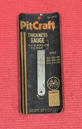 Vintage PitCraft Thickness Gauge No. 0412  New in Original Package Made In USA