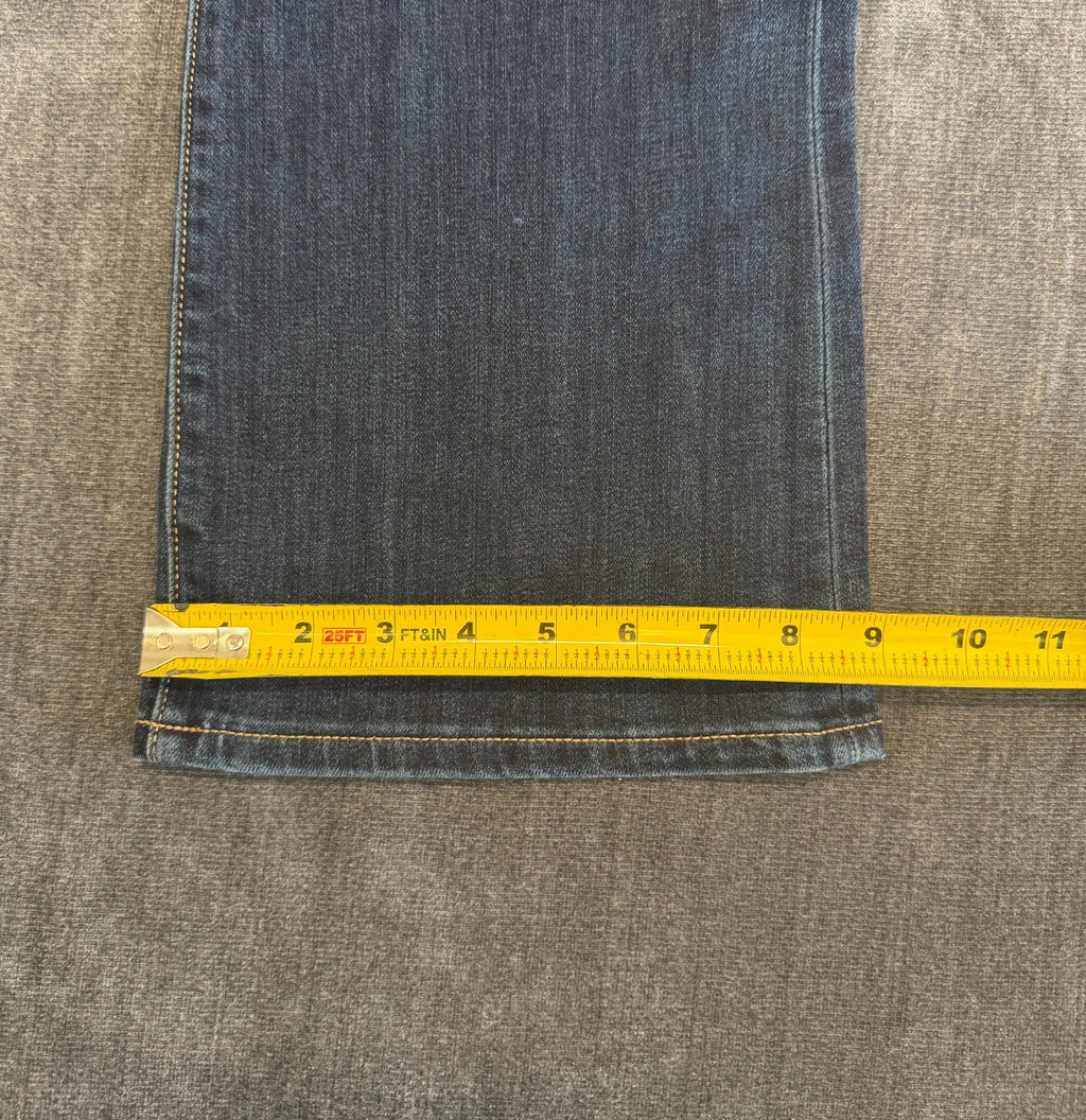 NWT Seven7 Flared Bootcut Jeans Women's 10 Blue Denim High-Rise Casual Hipster