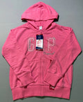 Gap Friendship Bracelet Design Full Zip Hoodie Girls Medium (7/8) Pink Preppy