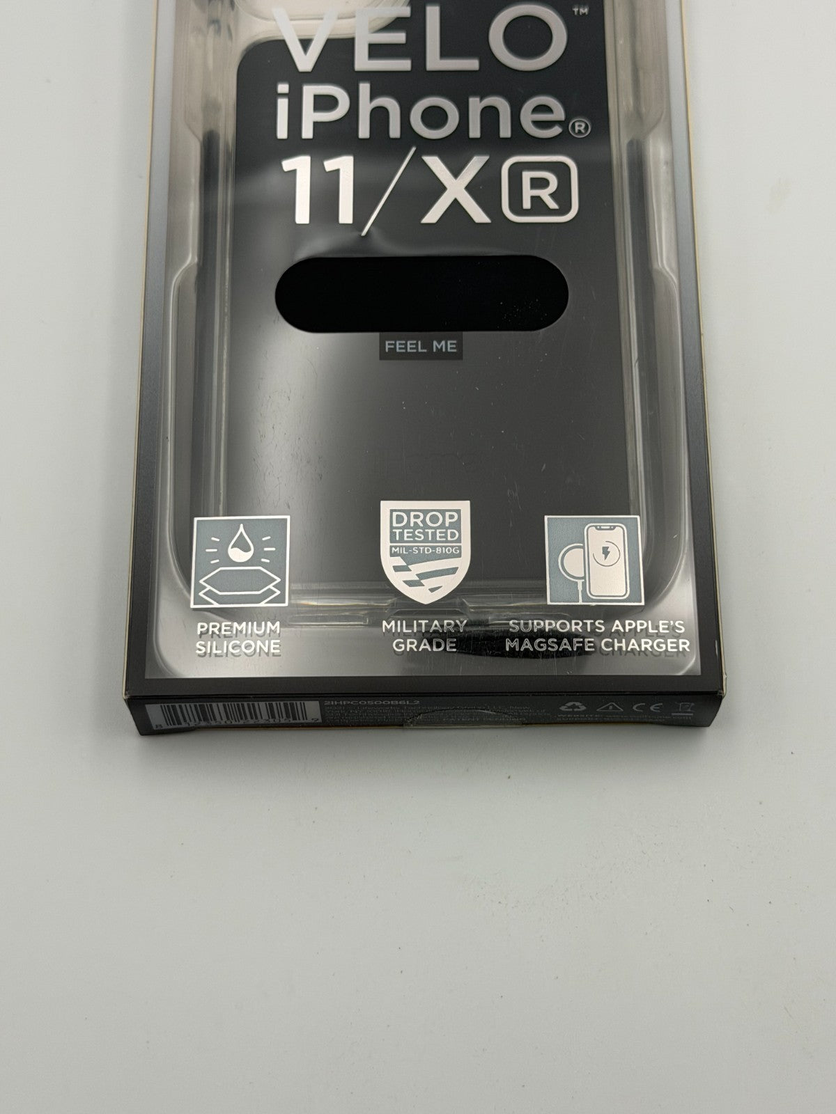 IHome VELO Black Premium Silicone Shockproof Drop Tested Case for iPhone 11/XR
