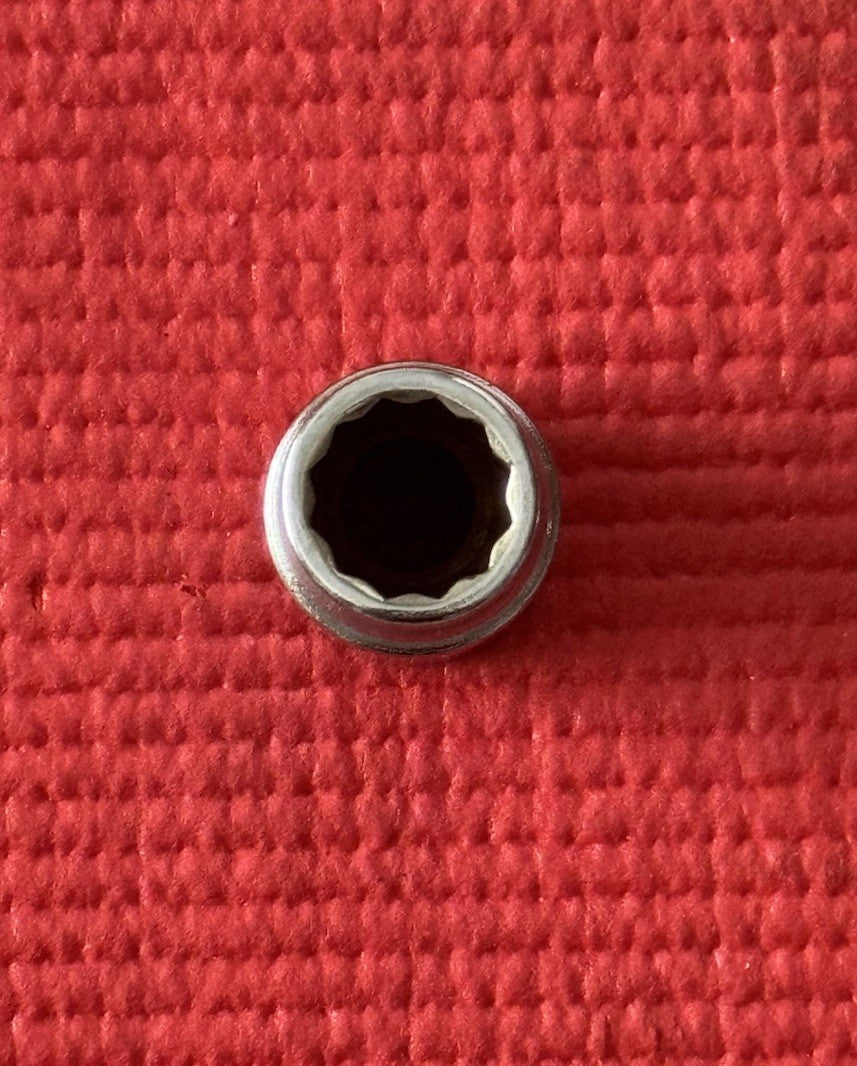 MAC Tools V162 1/2"-Drive SAE 1/2" Shallow 12-Point Chrome Socket Made In USA