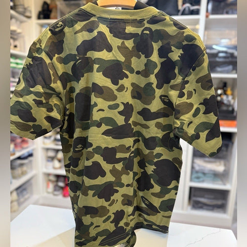 Bathing Ape - Green Camouflage T-Shirt - Brand New