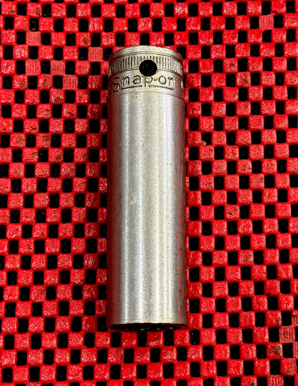 SNAP-ON TOOLS S-220 11/16" Vintage Deep Well Socket 1/2" DR 12pt MADE IN USA N2