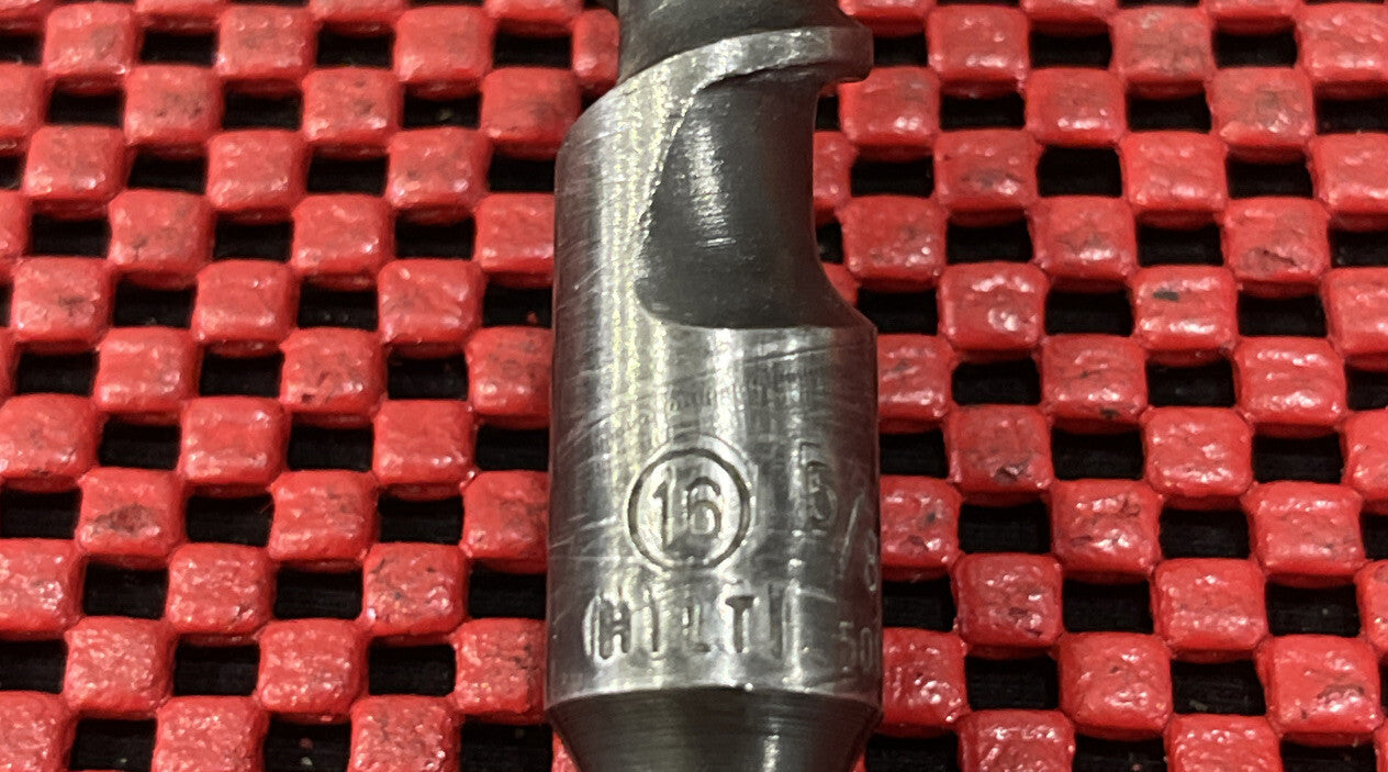 Hilti 16 501 USA 5/8” Masonary Drill Bit, 5/8” With Orginal Orange Sleeve M8