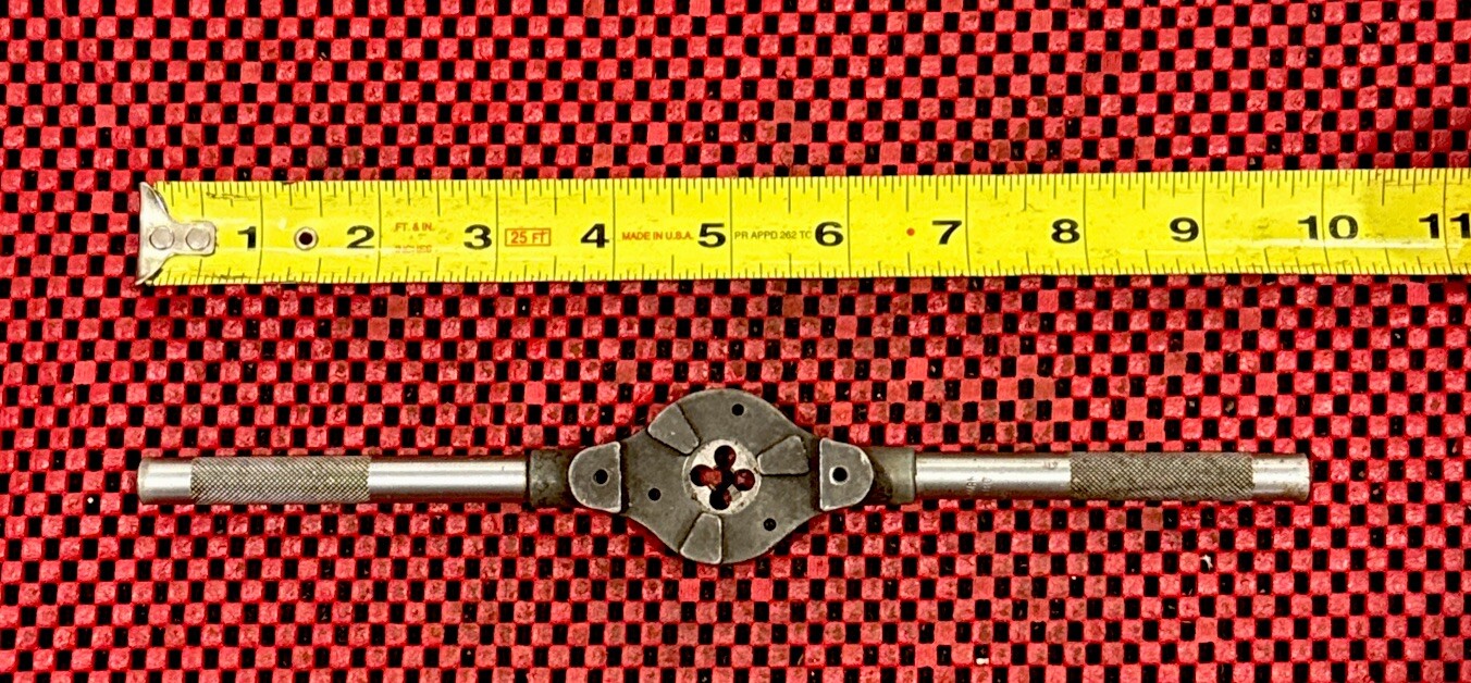 Craftsman 9-52180 Thread Die Wrench  w/ die 1/4” Made In USA N5