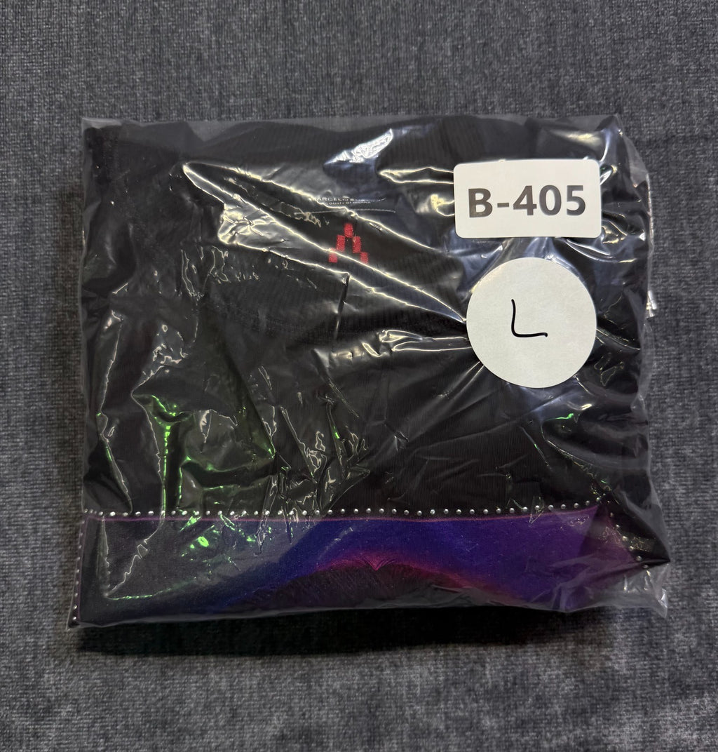 Marcelo Burlon County of Milan Bumper Car T-Shirt Men's Large Black Cotton