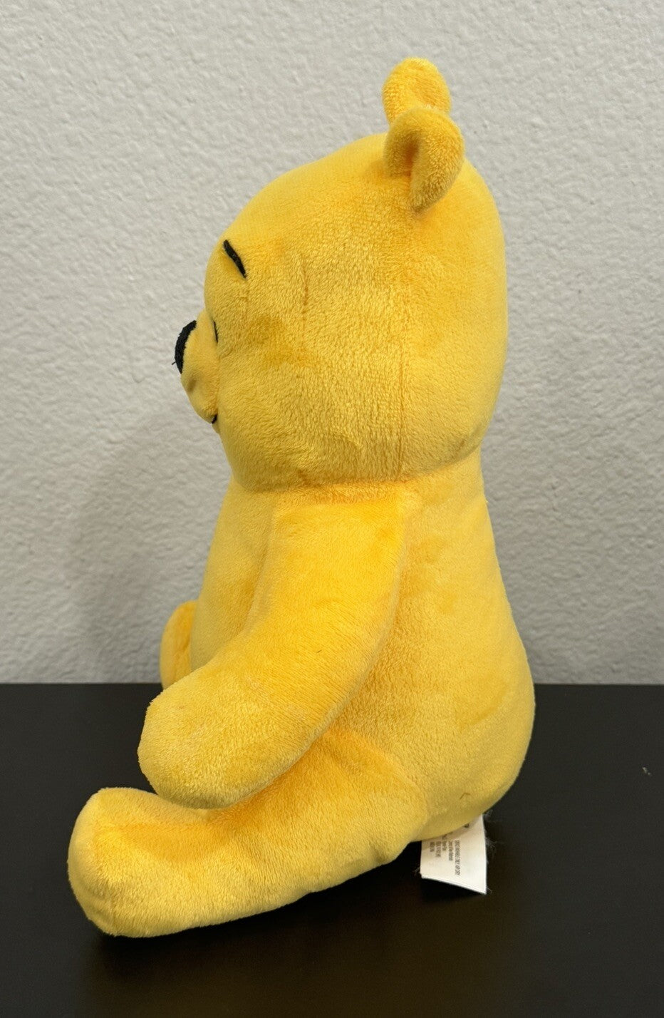 Disney Winnie The Pooh Plush Yellow Bear 12” Stuffed Animal Toy Authentic Disney