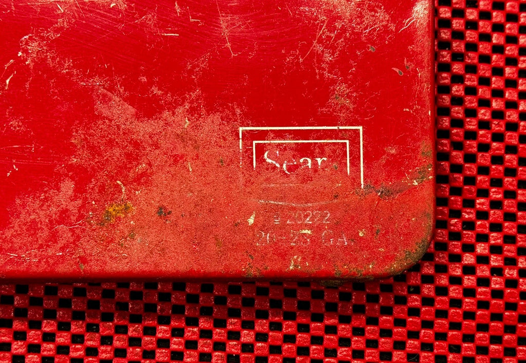 Vintage Sears Roebuck and Company 20222 20-28 GA Gun Cleaning Kit Gauge Box N4