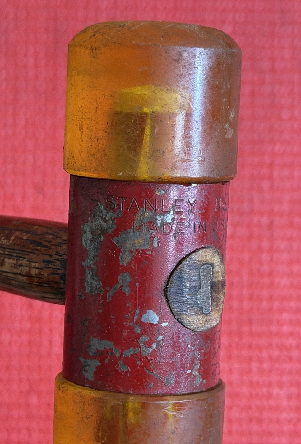 Stanley Tools No.594 Soft Faced Hammer With Wood Handle Made In USA