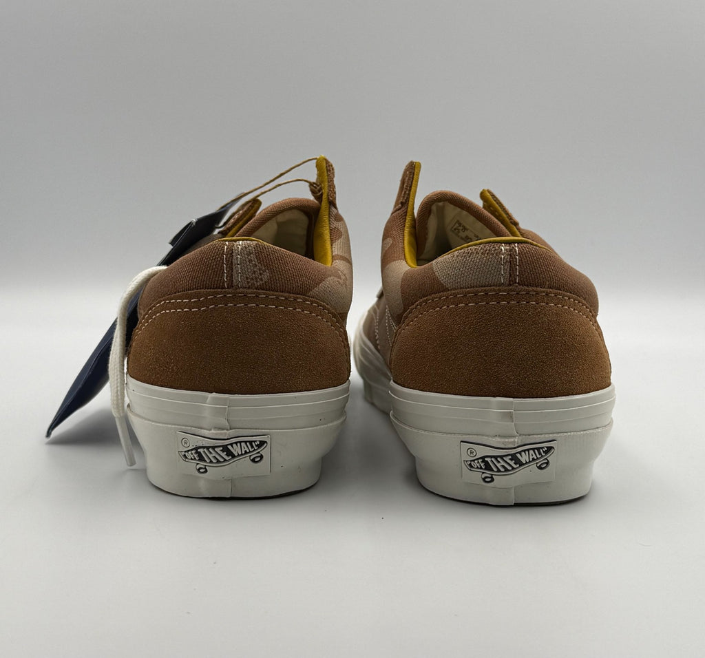 Vans Lx Old Skool 36 Sneakers Men's 7 Desert Chipmunk Camo Suede VN000D9RF06