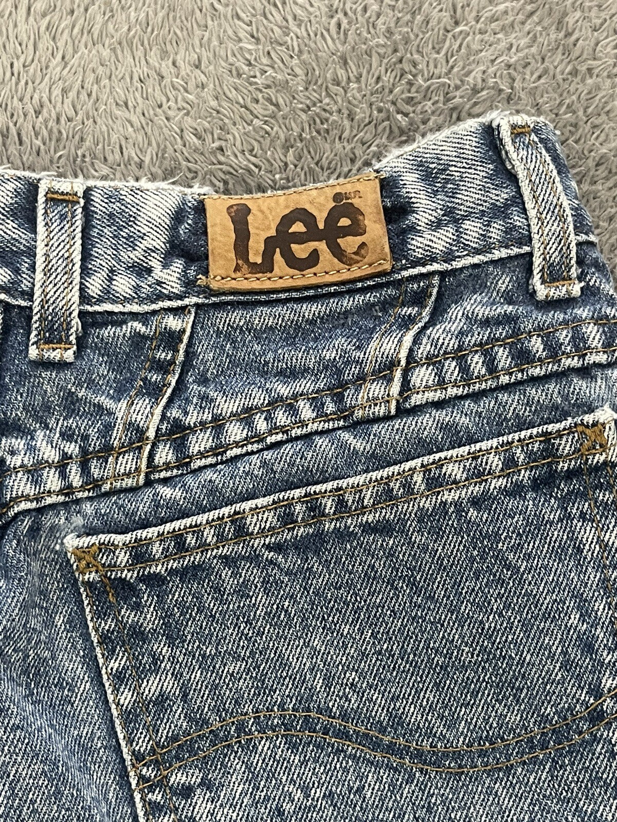 Lee jeans Denim Womens Size 12M Regular Fit Blue Jeans 29-1/2"X30-1/4"