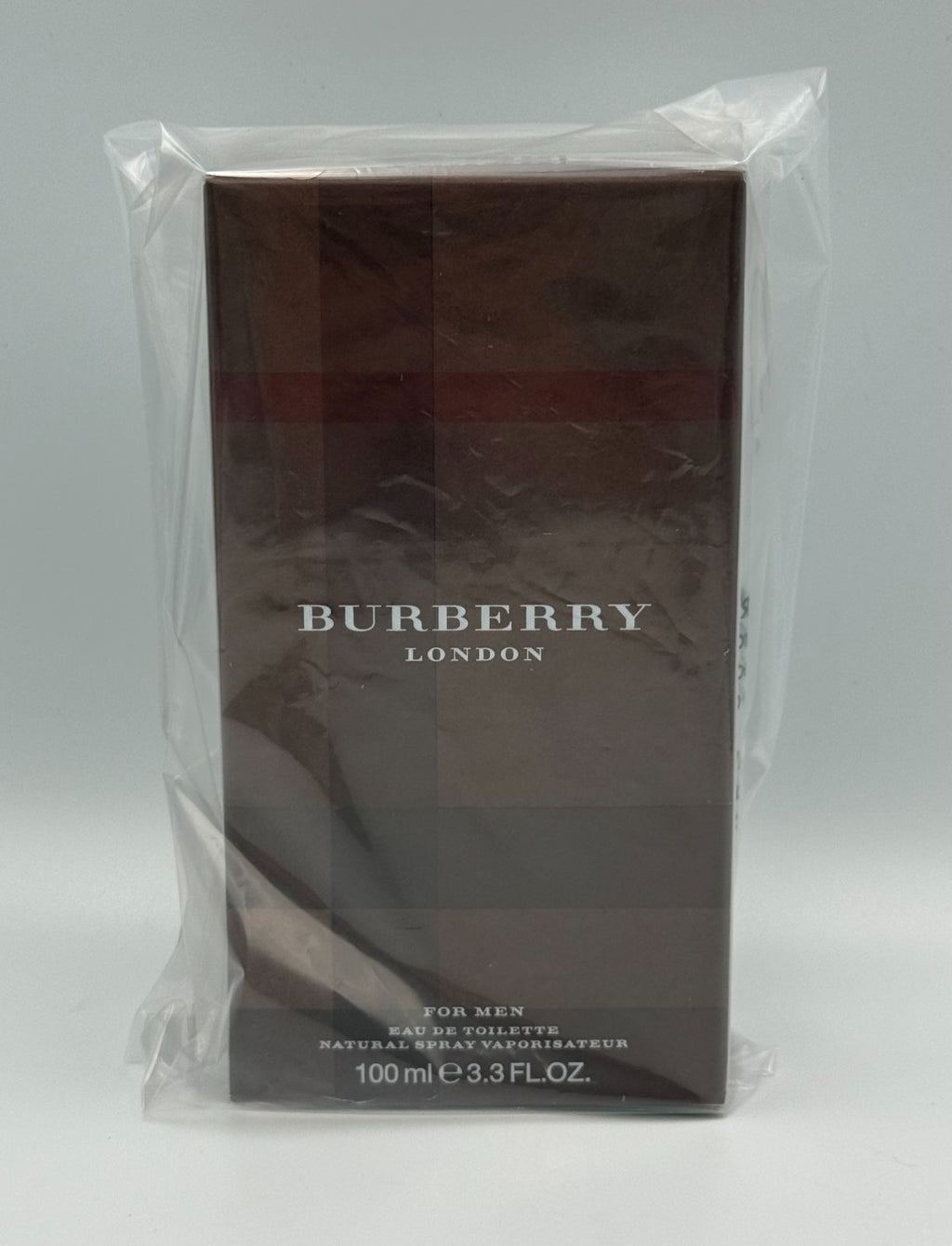 New Burberry London For Men Eau De Toilette EDT Natural Spray - 3.3 oz 100ml