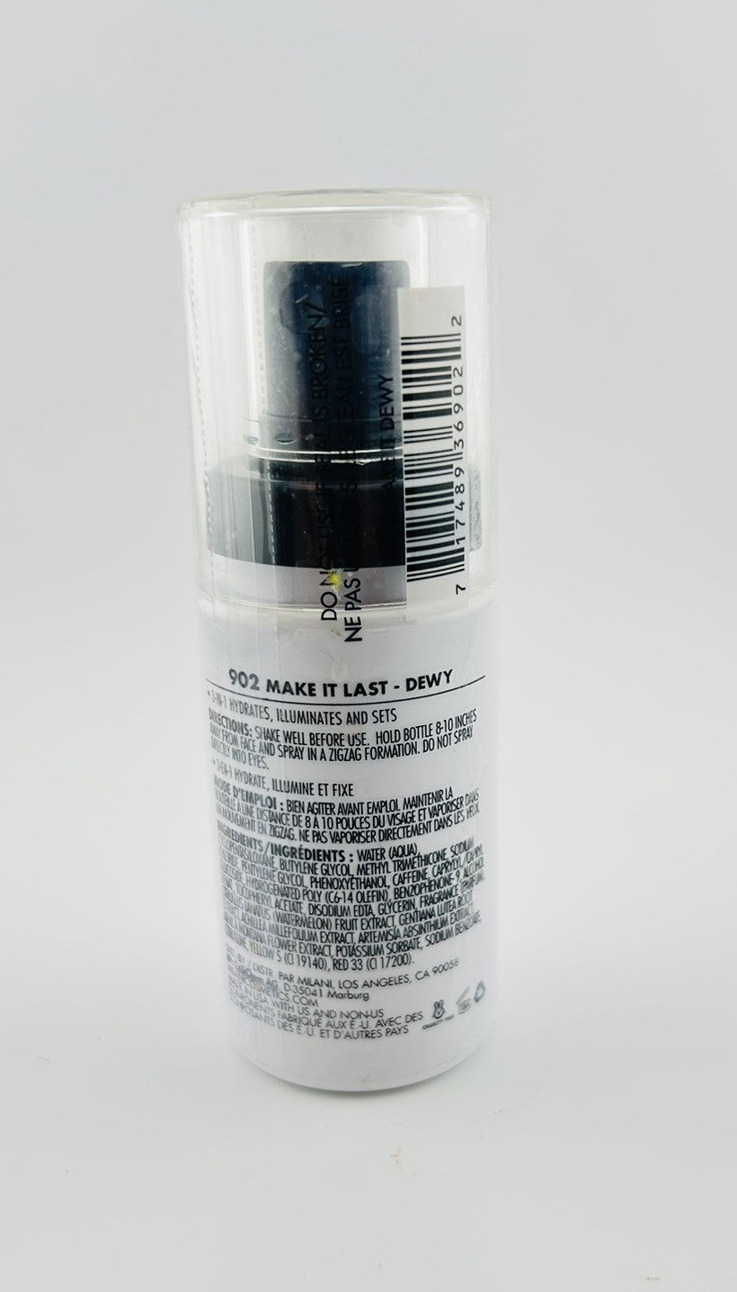 Milani Make It Last Original Setting Spray 16HR Dewy Finish NEW 1.18 Fl Oz