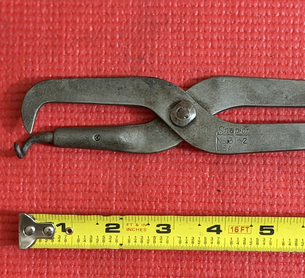 Vintage Snap-On tools no. 31 drum brake spring pliers remover installer USA
