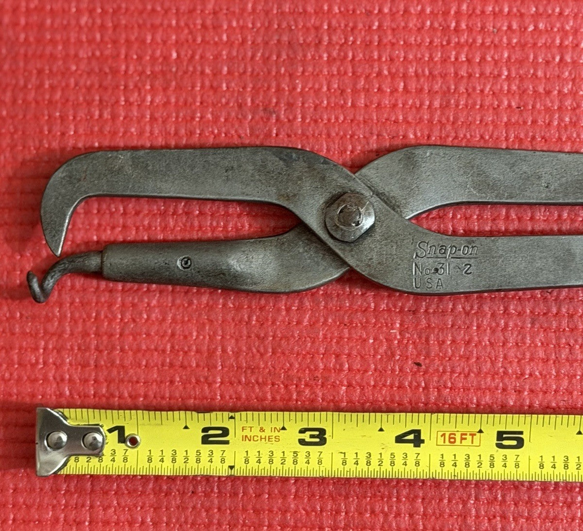 Vintage Snap-On tools no. 31 drum brake spring pliers remover installer USA