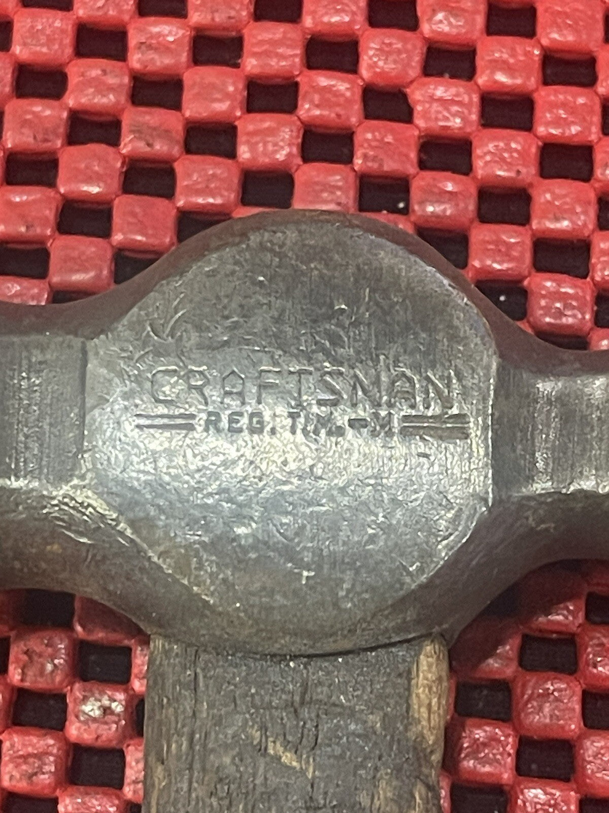 Vintage Craftsman Reg. T.M.-M Ball Peen Hammer Overall Weight 12oz Made Usa M3