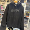 Off-White Black Graphic Hoodie