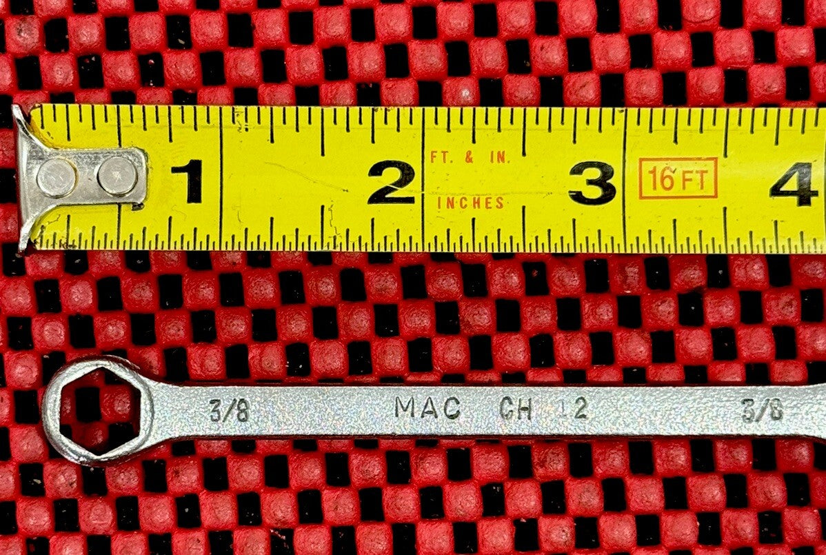 MAC Tools CH12  3/8” 6 Point Combination Wrench, 4-1/2” Long, Made In USA N9