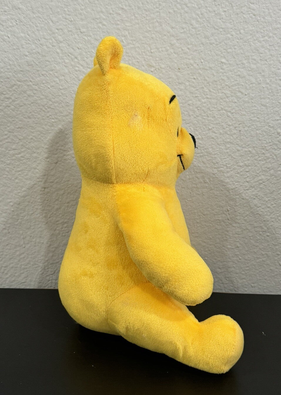 Disney Winnie The Pooh Plush Yellow Bear 12” Stuffed Animal Toy Authentic Disney