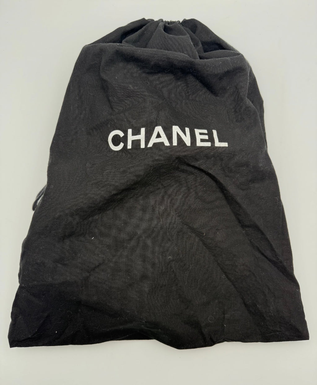 Chanel Shoulder Bag Boy Medium Navy Blue Denim Tweed Streetwear Authentic