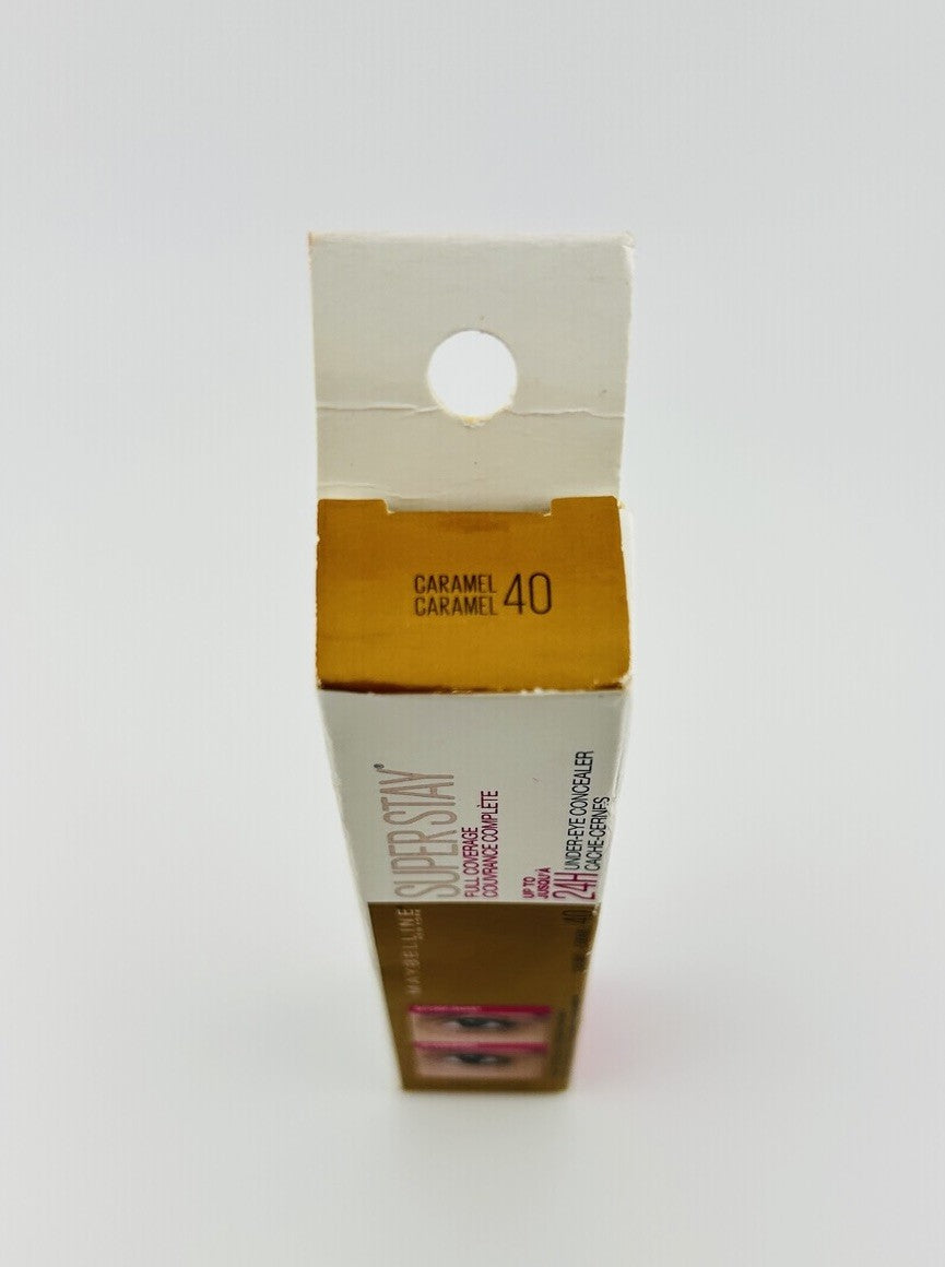 MAYBELLINE SUPER STAY FULL COVERAGE UNDEREYE CONCEALER 24HR WEAR 40 - Caramel