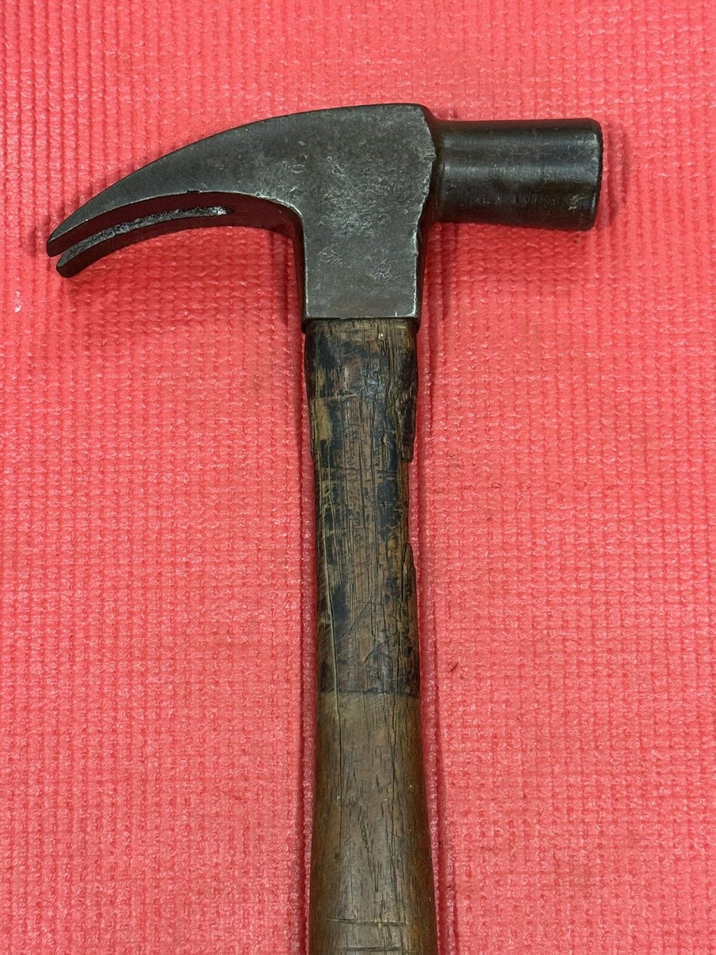 Vintage Heller 28oz Carpenter Straight Claw Hammer Horse Logo- Made In USA Rare