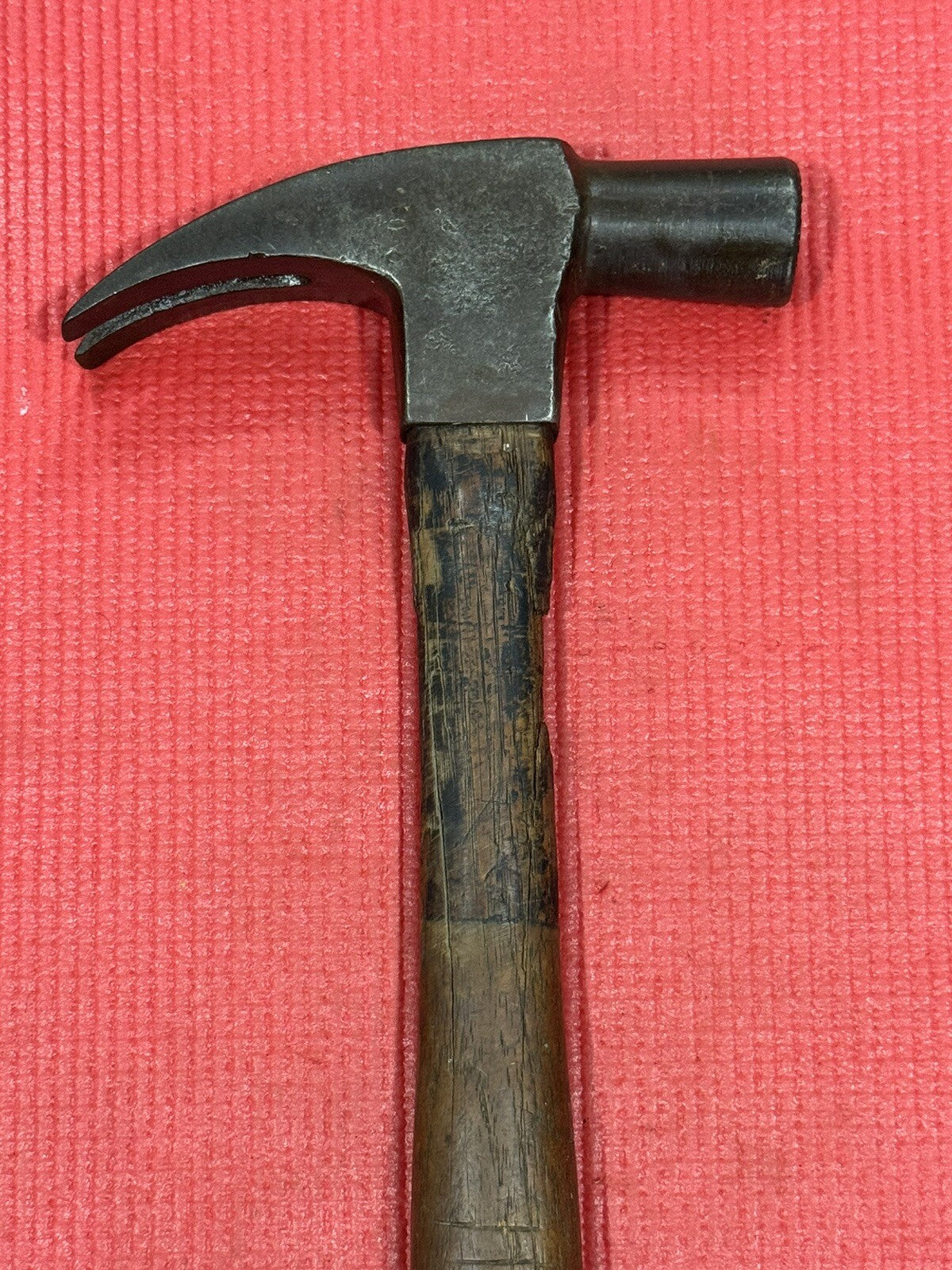 Vintage Heller 28oz Carpenter Straight Claw Hammer Horse Logo- Made In USA Rare