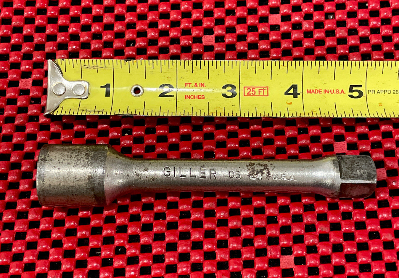 GILLER CS24 1/2 DRIVE 5" RATCHET EXTENSION Made In USA N4