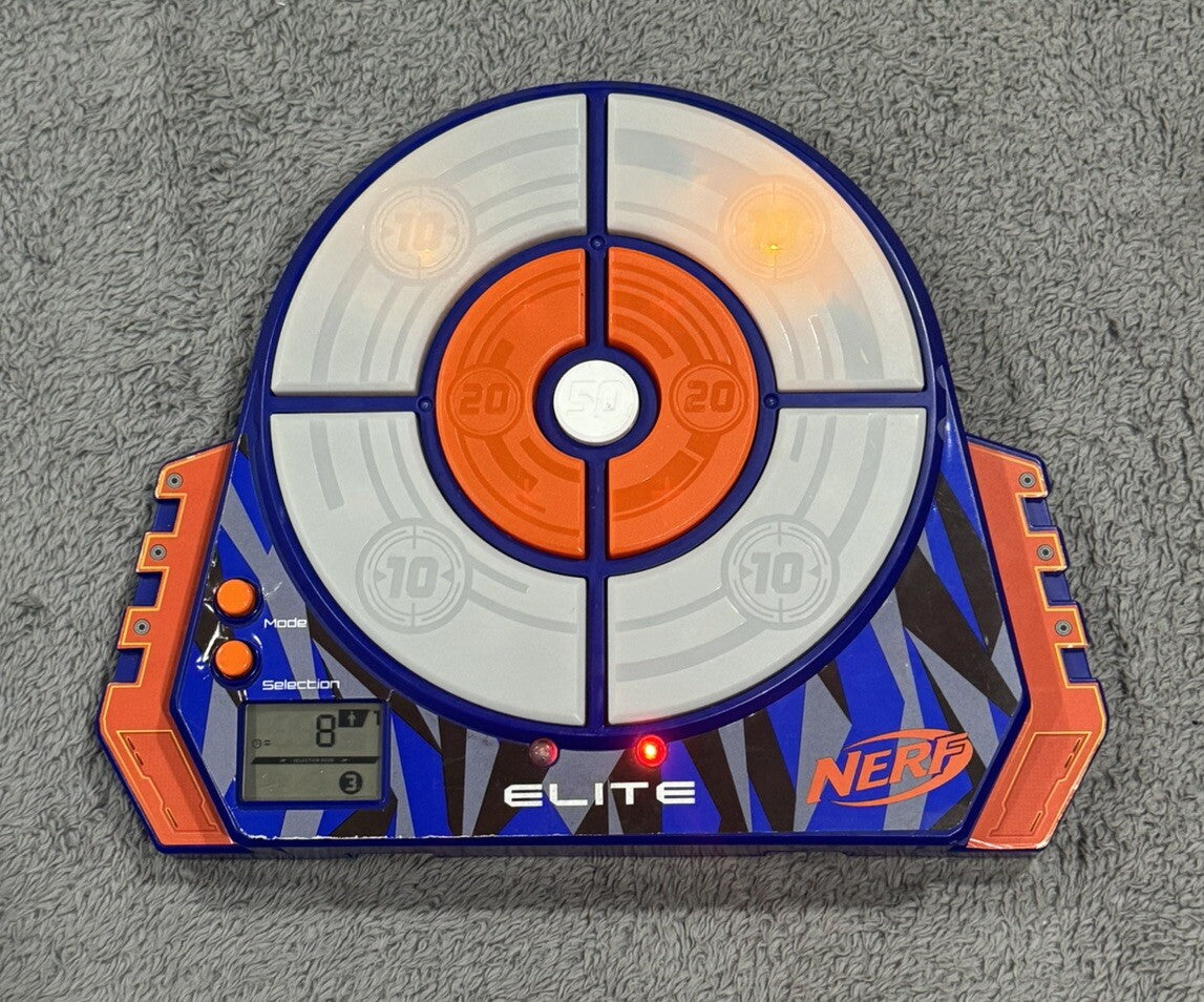 Nerf Elite Electronic and Digital Target WORKS GREAT!