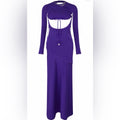 Off-White - Long Evening Dress - Runway 1 of 1! Unique piece. Size 4 US / 40it