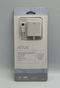 New Ativa Mini DisplayPort to VGA Adapter Mac Windows Laptop to Monitor Cable