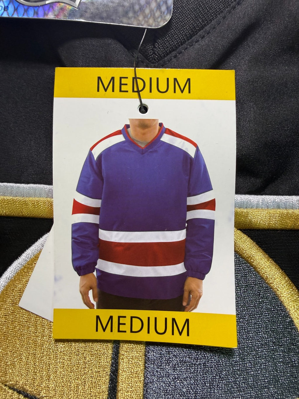 NHL Las Vegas Golden Knights Officially-Licensed Jersey Men's Medium Black/Gold