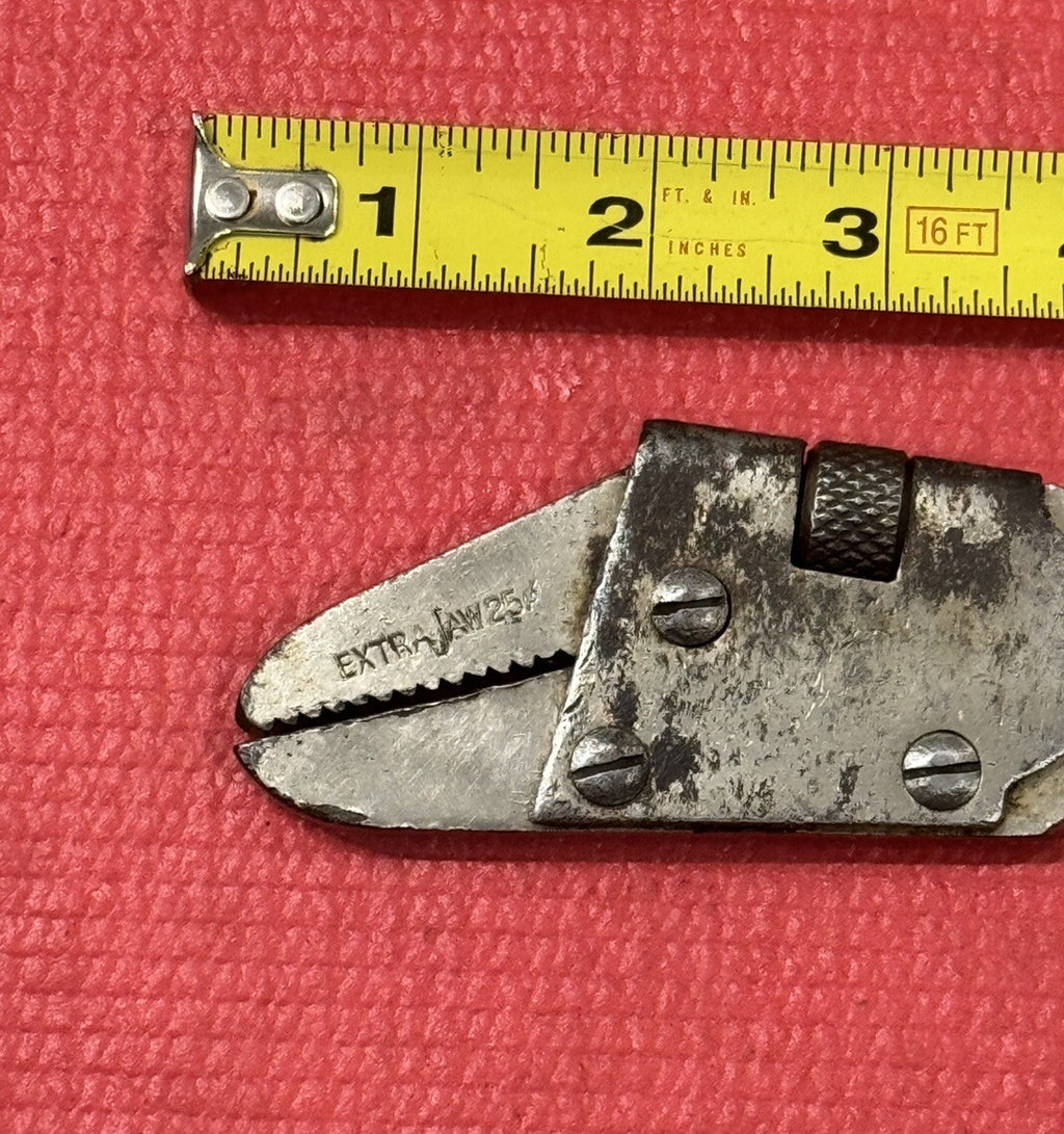 ELGIN RARE ADJUSTABLE ALLIGATOR WRENCH CARL GOPPETT PAT JUNE 1897 VERY RARE
