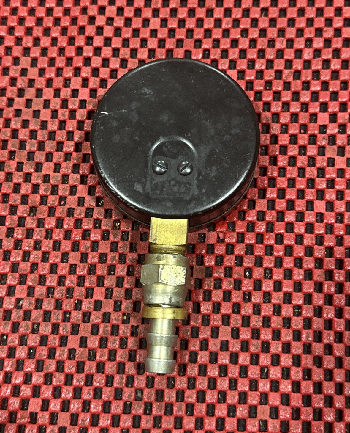 Vintage H.O Trerice Co. Vacuum Gauge 0-30" 2-1/2" Dial Gauge Detroit Made In USA