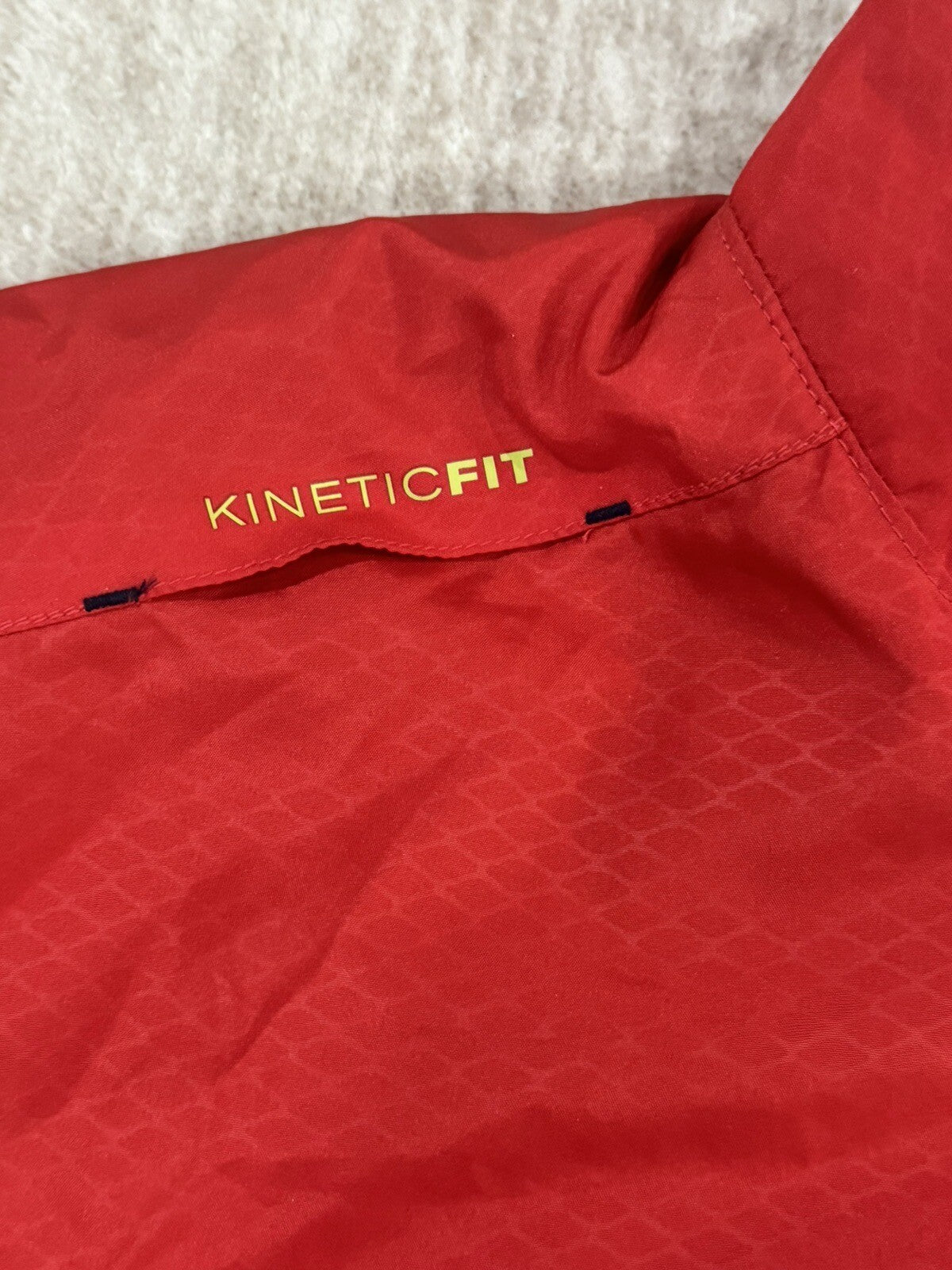 New Reebok Center Ice Kinetic Fit NHL Washington Capitals Jacket Red Mens Size M