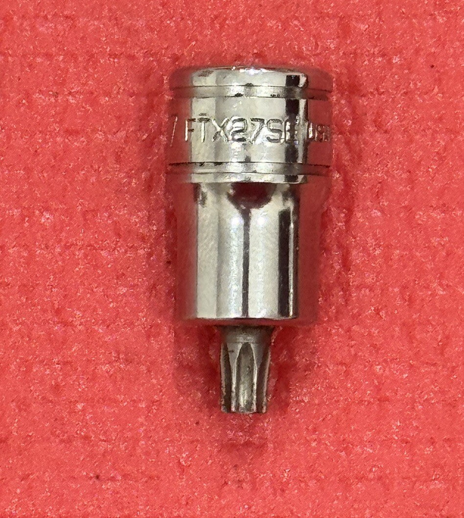 Snap-On Tools FTX27SE Torx T27 3/8” Drive Stubby Bit Socket Driver Made in USA