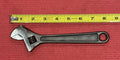 VINTAGE JH WILLIAMS AP-8X  8" SUPERJUSTABLE WRENCH CRESCENT WRENCH MADE IN USA