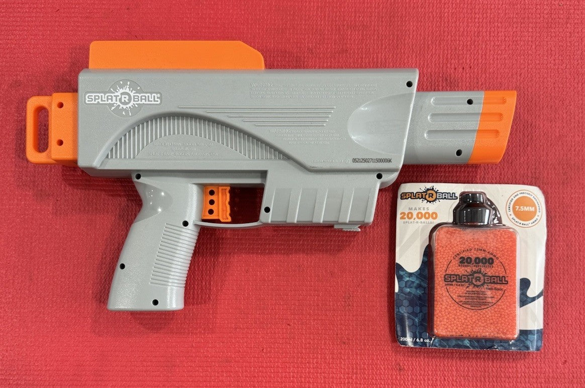 Splat R Ball SRB375M Water Ball Blaster Gun Automatic/Rechargeable W/20000 Ammo