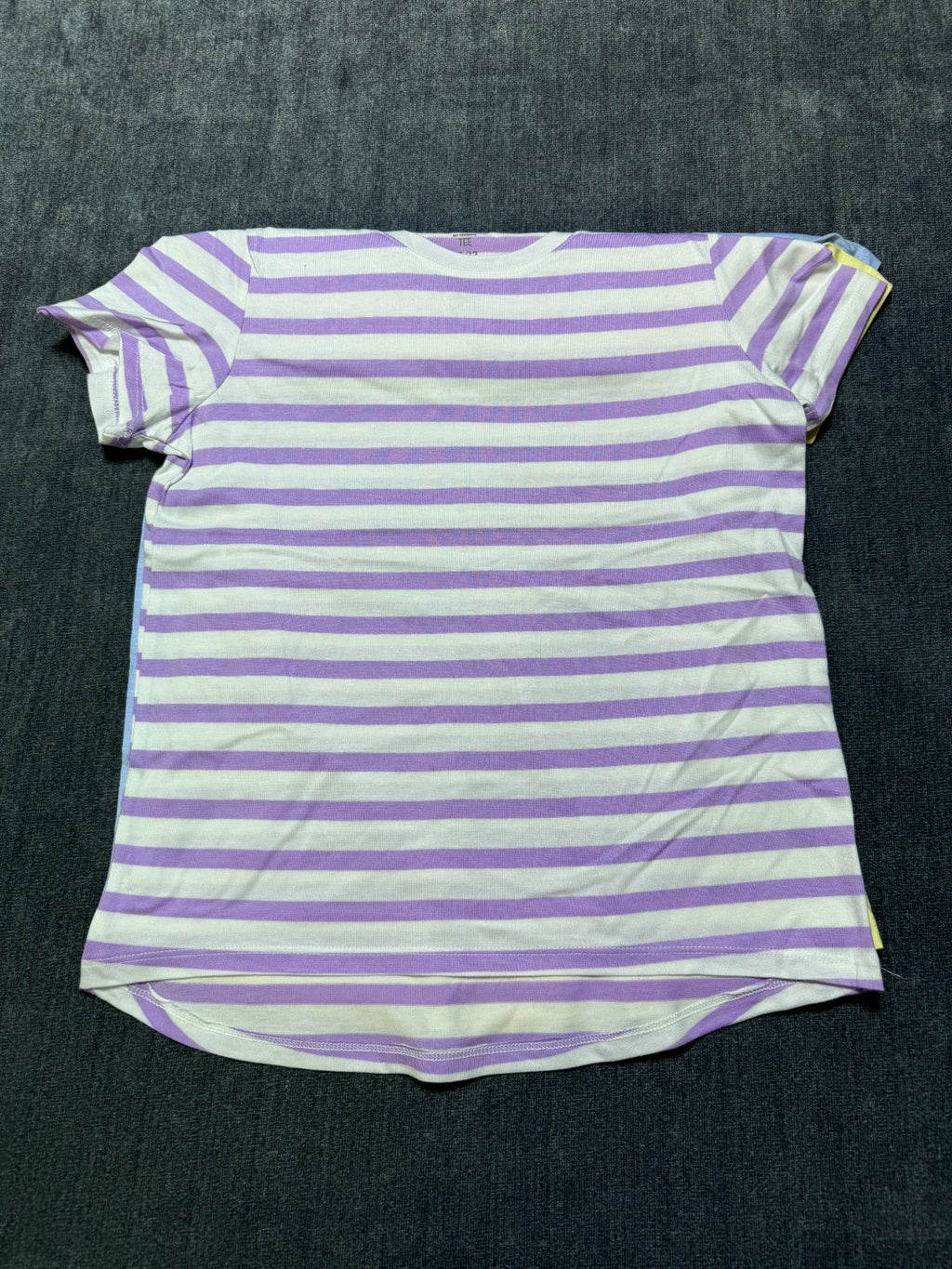 NWT Member's Mark My Favorite Active Tees Girls 10/12 Multicolor Casual - 3-Pack