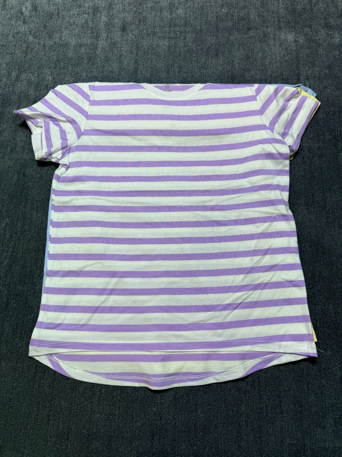 NWT Member's Mark My Favorite Active Tees Girls 10/12 Multicolor Casual - 3-Pack