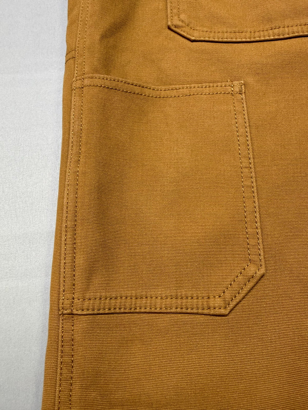 Coleman Work Pants Men's 36X32 Brown Fleece Lined Straight Leg Pockets Pull-On