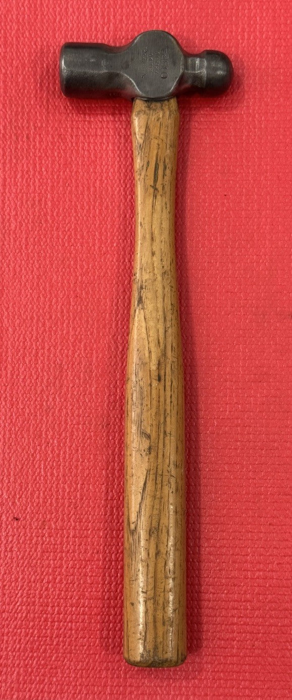Vintage Easco Tools No. 81 712/04 112 Ball Peen Hammer 12 oz Made In USA Rare