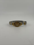 Timex Cavatina Watch Women 18mm Gold Tone Oval Dial Stretch Band New Battery
