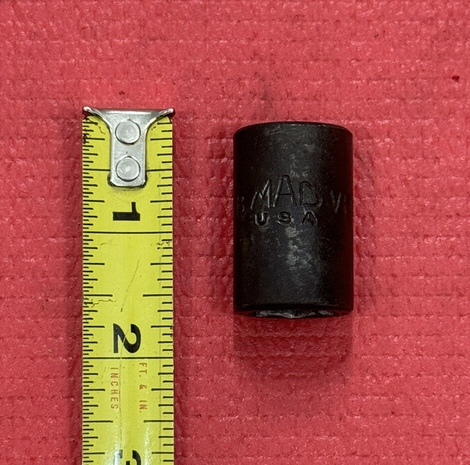 Mac Tools VP206, 1/2" Drive SAE 5/8, 6 Point Impact Socket Made in USA